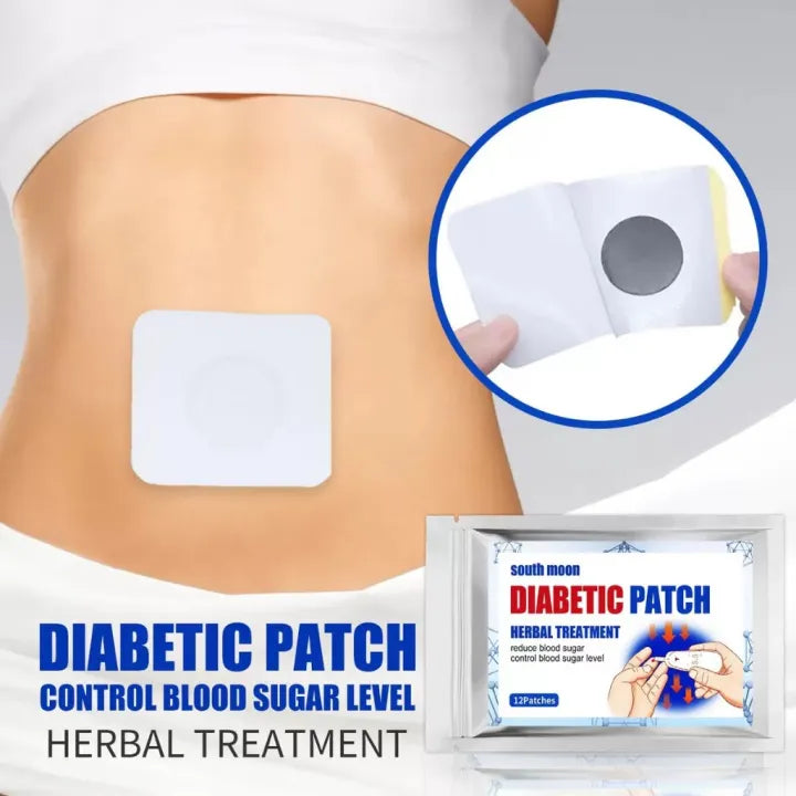 South Moon Diabetic - Blood Sugar Control Patch - 12 Patches 🔥BUY 1 GET 1 FREE🔥