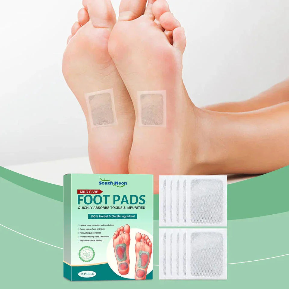 (BUY 1 GET 2 FREE) 60 Patches - Detox Foot Pads (100% Merbal & Gentle Ingredients)