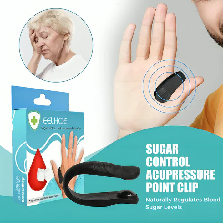Acuplus+ Sugar Control Acupressure Point Clip - Buy 1 Get 1 FREE (sugarfitOfficial )🔥