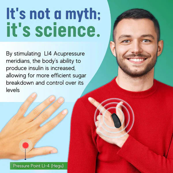 Acuplus+ Sugar Control Acupressure Point Clip - Buy 1 Get 1 FREE (sugarfitOfficial )🔥